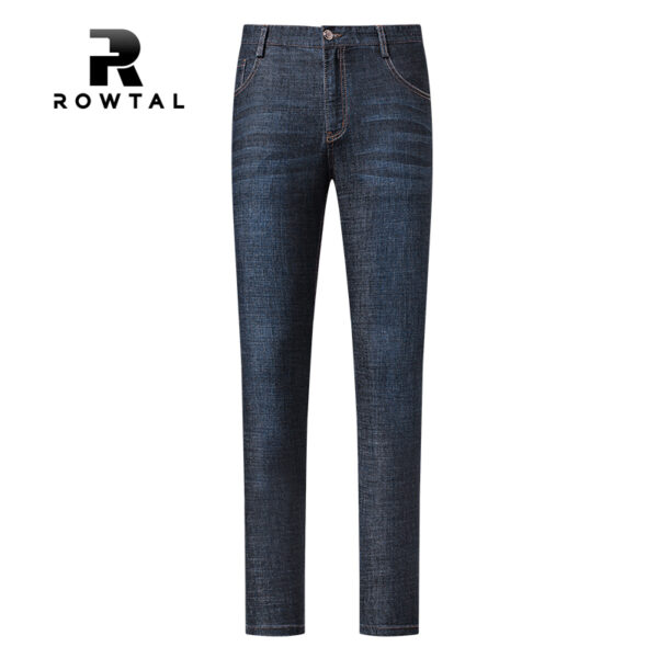 Men's casual pants business stretch men's pants straight leg jeans